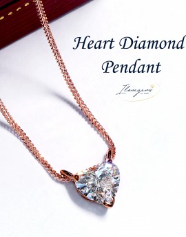 Heart Diamond Pendant